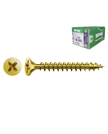 tornillería cabeza plana 3.5x45 tornillos para madera | Precio profesi