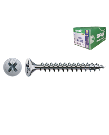 tornillería cabeza plana 4.0x30 tornillos para madera | Precio profesi