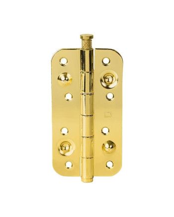 Bisagra de Seguridad 150x80 Latonado | Canto Redondo R16 Sin Remate