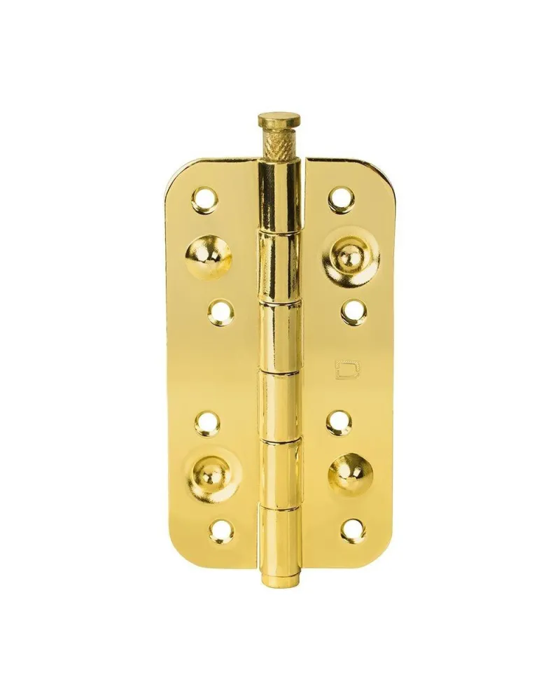 Bisagra de Seguridad 150x80 Latonado | Canto Redondo R16 Sin Remate