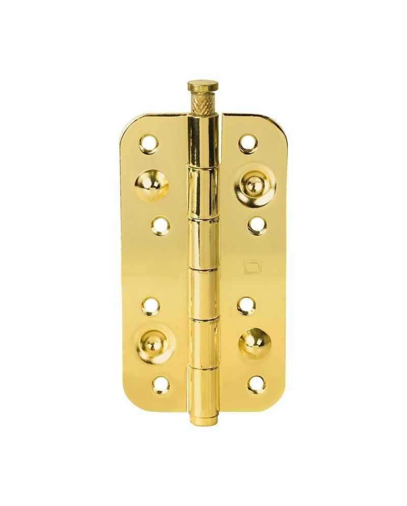 Bisagra de Seguridad 150x80 Latonado | Canto Redondo R16 Sin Remate