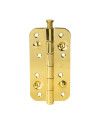 Bisagra de Seguridad 150x80 Latonado | Canto Redondo R16 Sin Remate