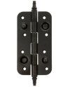 Bisagra de Seguridad 150x80 Negro | Canto Redondo Sin Remate