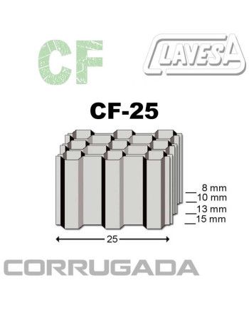 Chapa Corrugada CF 13 mm ATK 13mm | Precio online