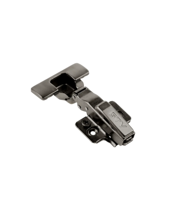 Bisagra GTV Silento Pro Recta + Base 3D Negro | Soft Close