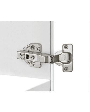 Bisagra Recta 45º Hidráulica | Cierre Suave Soft Close Profesional