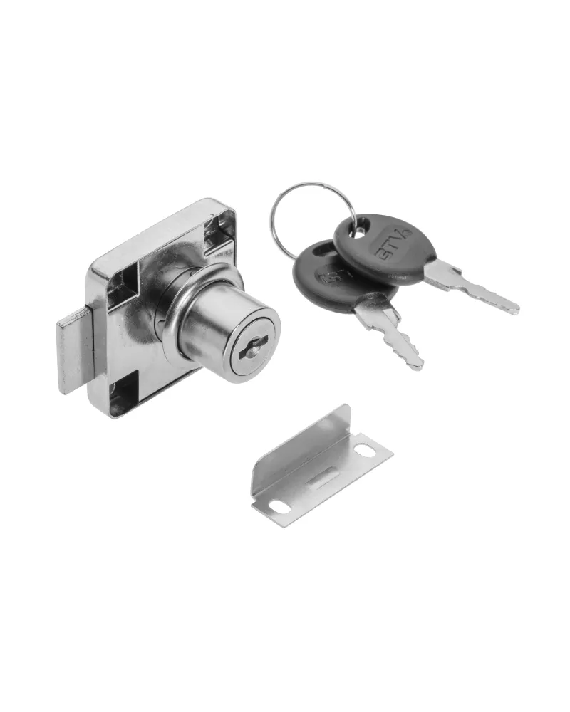 Cerradura Cuadrada 138 CR con Llave | Seguridad Mueble