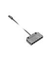 Conector LED 6 Tomas Mini AMP | Distribuidor AWG24 12V