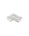 Conector LED COB 8 mm 90º Transparente | Sin Soldadura