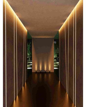 Difusor Opaco GLAX Mini 3,05m | Accesorio Perfil LED Empotrado y Superficie