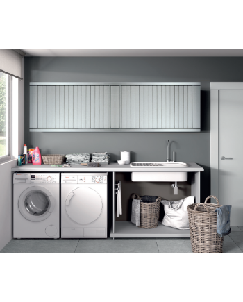 Persiana Cocina 150x60 Inox Z-S | Puerta Enrollable Mueble