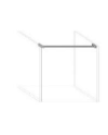 Tubo Cuadrado Plata Mate Mod. 60 y 90 | Barra Mueble