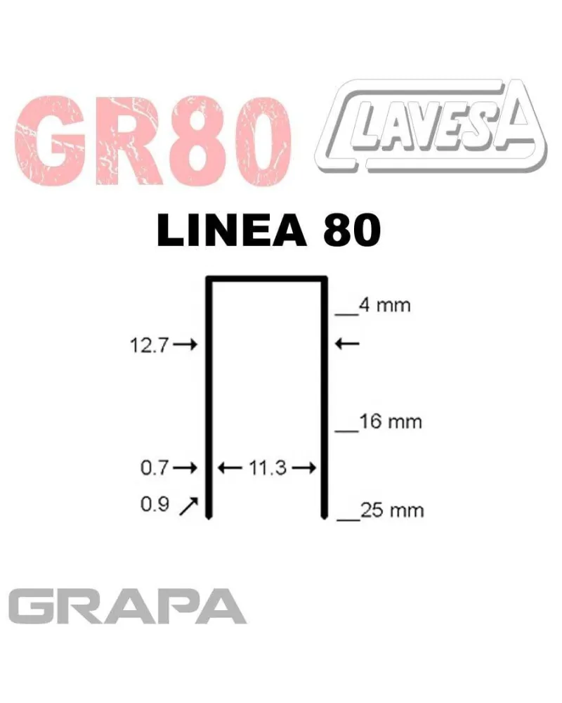 Grapa 80/10 | Precio online