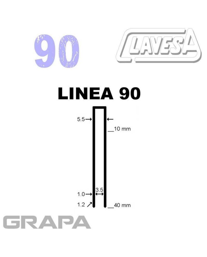 Grapa 90/20 | Precio online