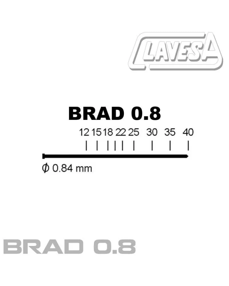 Mini-Brad 0.8/40 | Precio online