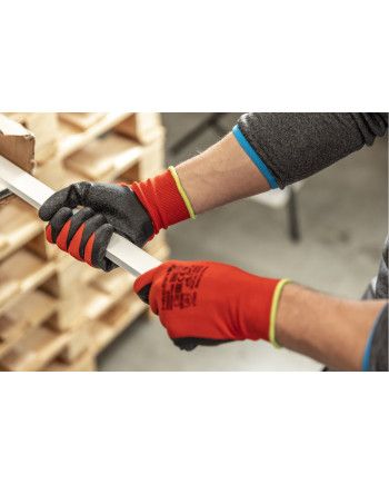 Guantes de protección negro / rojo | Precio online