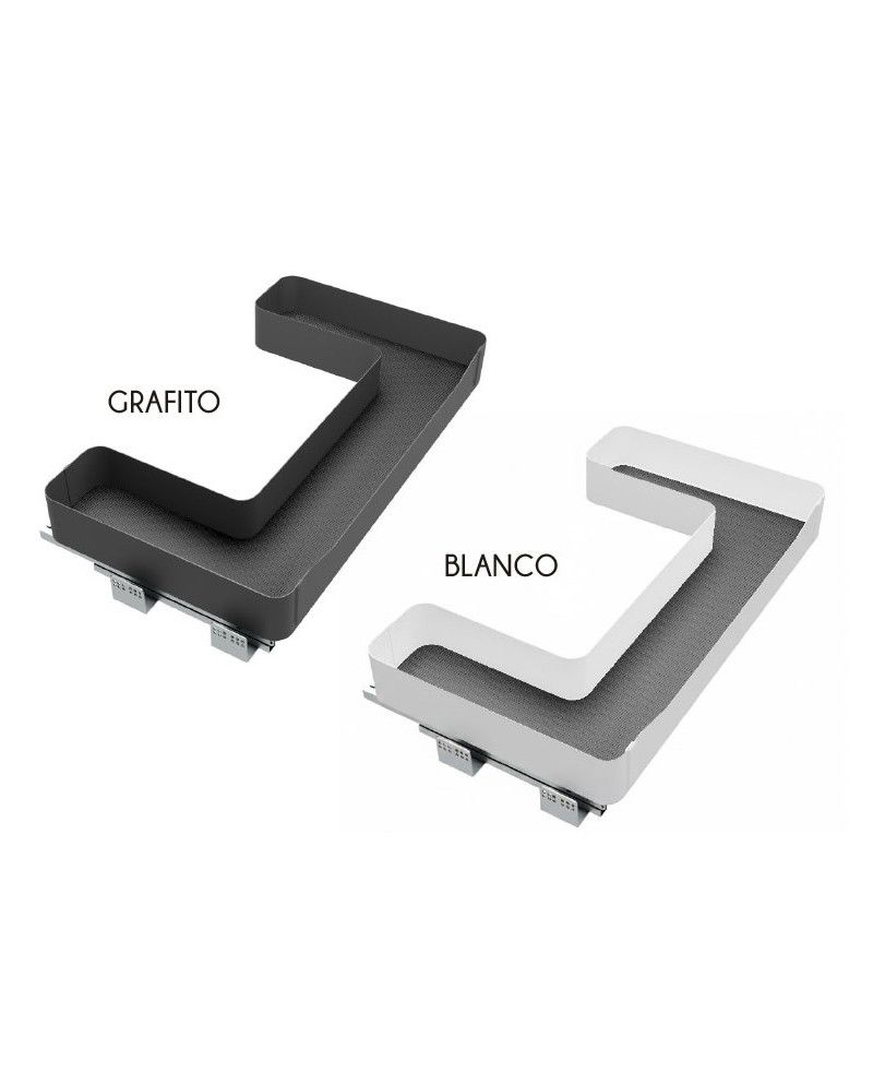 Cesto bajo fregadero MOD.80 Grafito