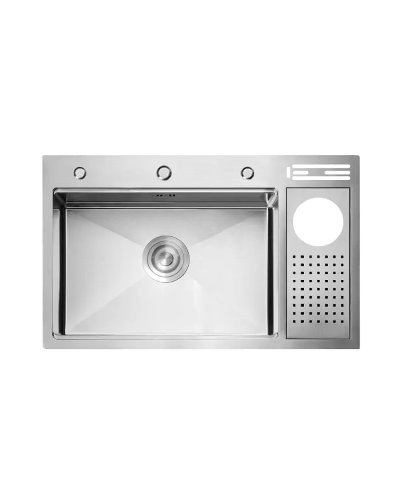 Fregadero APOLO sobre encimera 80x50x22 Acero Inox