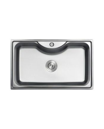 Fregadero ARES sobre encimera elevado 795x485x230 Inox