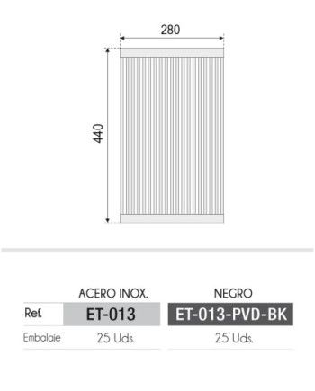 Escurridor enrollable fregadero varillas redondas Inox