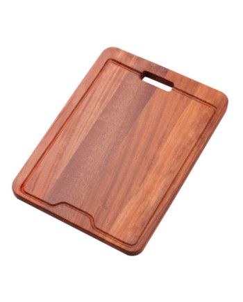 Tabla de corte madera para fregadero
