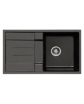 Fregadero NEPTUNO 860x500x235 Negro/Gris/Blanco