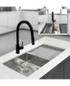 Fregadero ATENEA 860x450x200 Inox