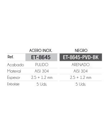Fregadero ATENEA 860x450x200 Inox