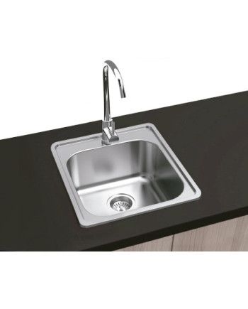 Fregadero ZURICH 380x380 Inox