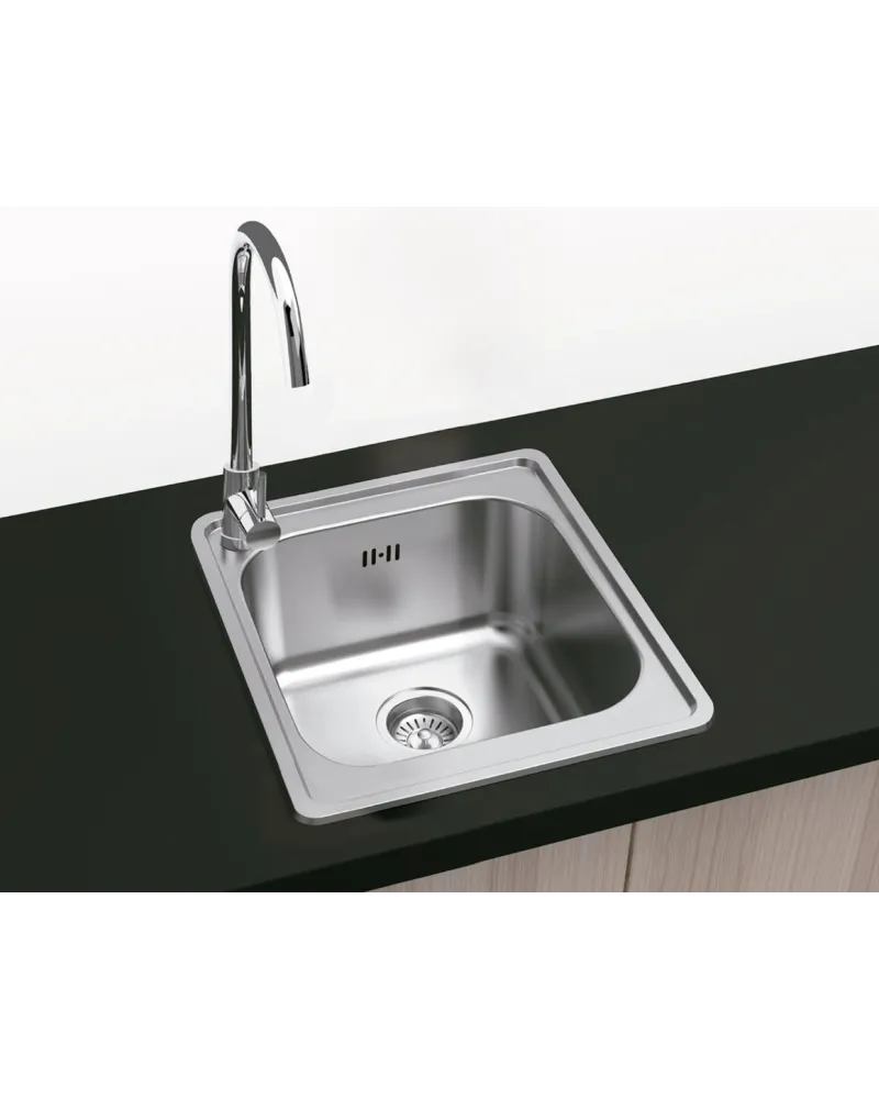 Fregadero TOKIO 500x500 Inox