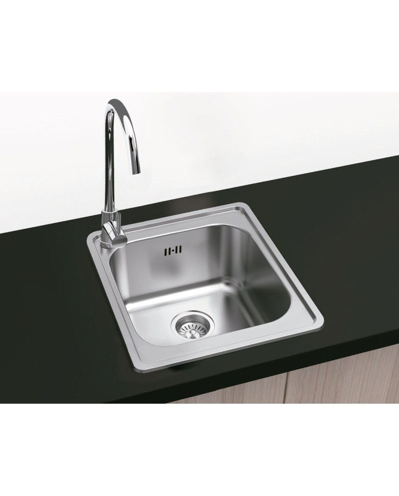 Fregadero TOKIO 500x500 Inox