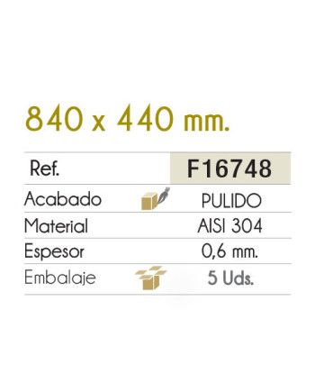 Fregadero PARIS 840x440 Inox