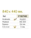 Fregadero PARIS 840x440 Inox