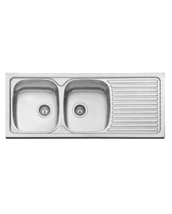 Fregadero PRAGA 1200x500 Inox