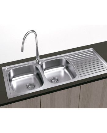 Fregadero PRAGA 1200x500 Inox