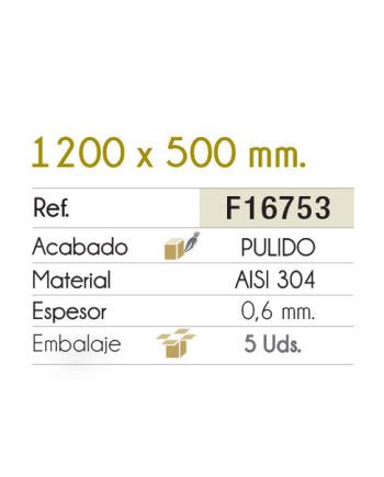 Fregadero PRAGA 1200x500 Inox