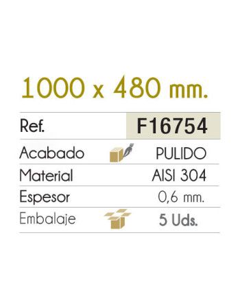 Fregadero FLORENCIA 1000x480 Inox