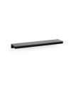 Tirador perfil negro mate VIEFE Way CC128mm minimalista