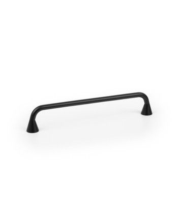 Tirador negro mate VIEFE Bella CC160mm cocina y armario