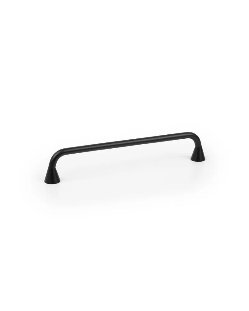 Tirador negro mate VIEFE Bella CC160mm cocina y armario