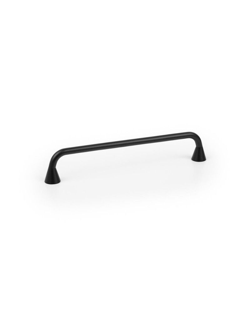 Tirador negro mate VIEFE Bella CC160mm cocina y armario