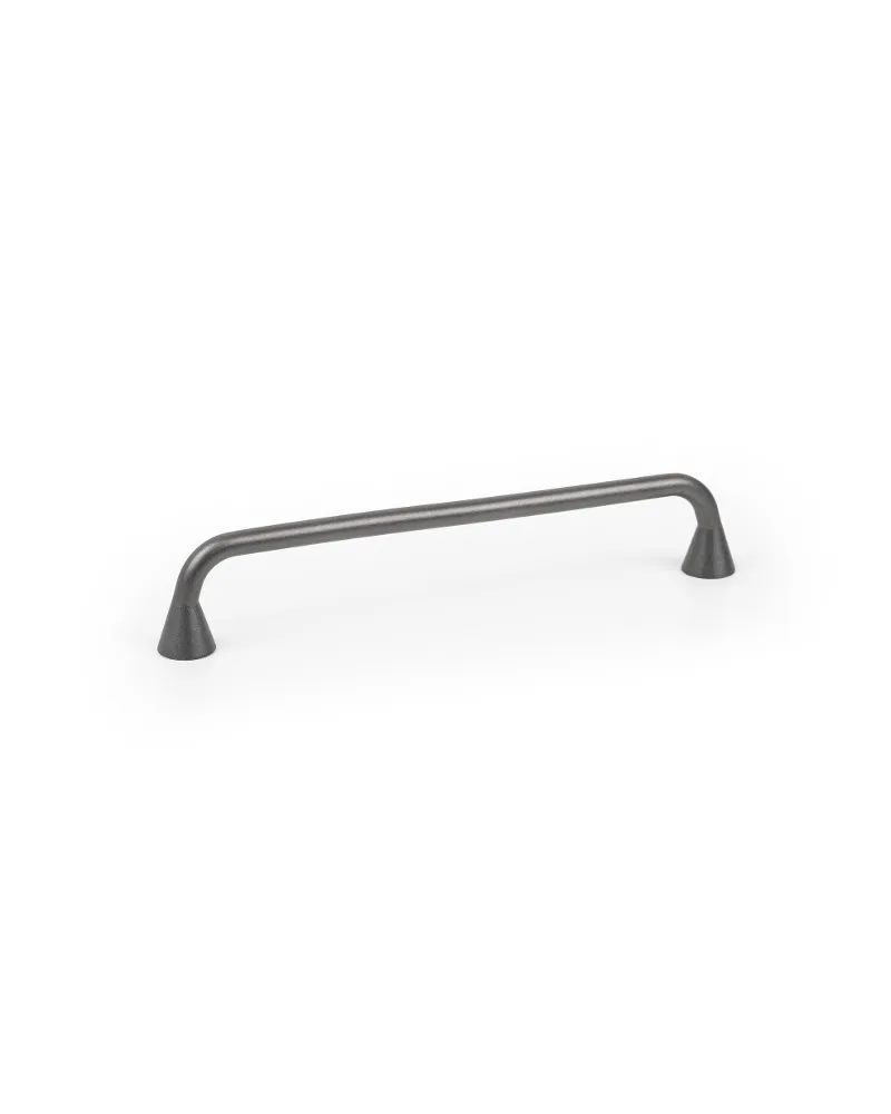 Tirador gris grafito VIEFE Bella CC160mm para muebles