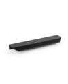 Tirador negro mate VIEFE Vann CC128mm para cocina