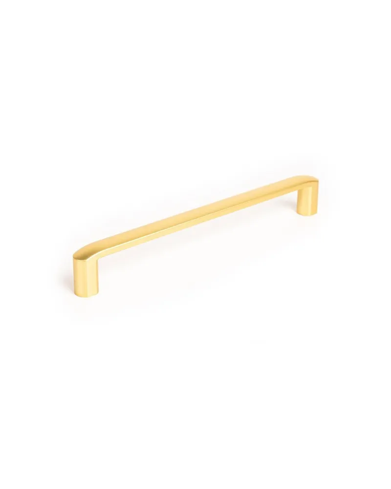Tirador oro cepillado VIEFE Roma CC192mm para cocinas
