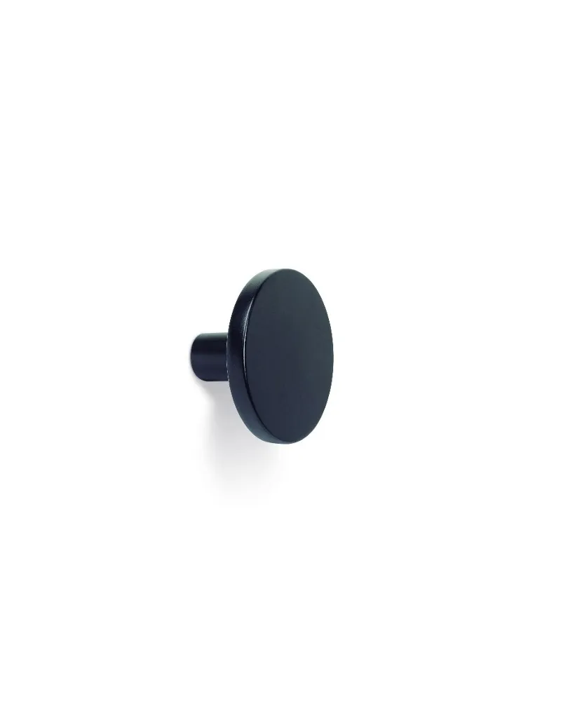 Pomo negro mate 26mm VIEFE Como para armarios