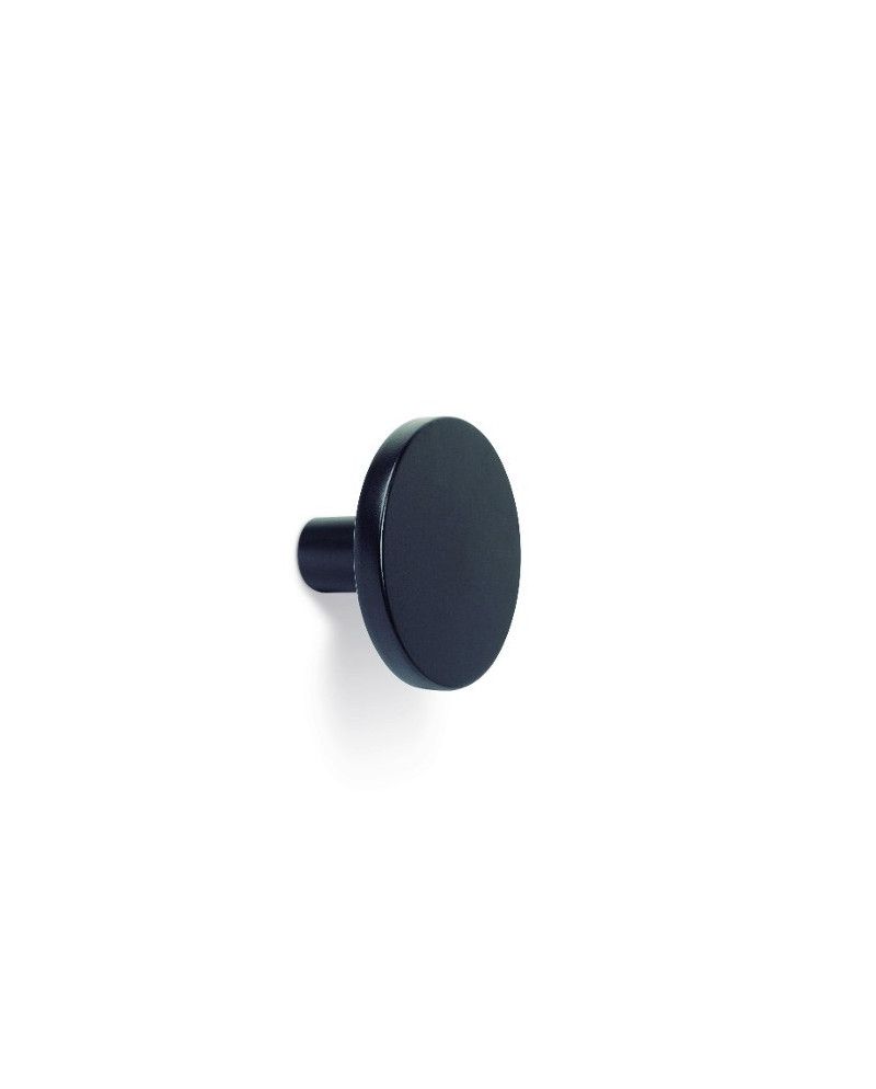 Pomo negro mate 26mm VIEFE Como para armarios