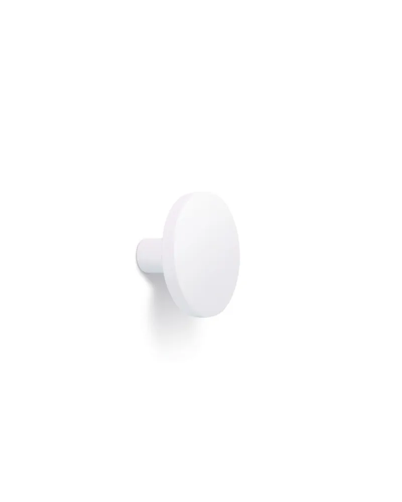 Pomo blanco mate 26mm VIEFE Como para cocinas