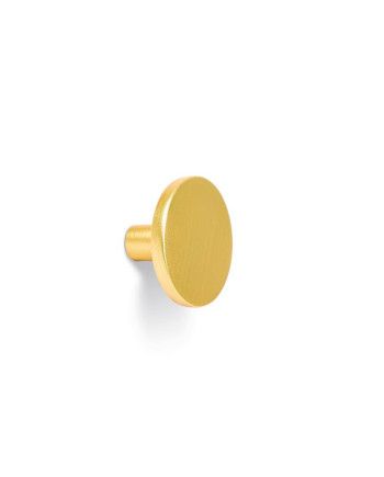 Pomo oro cepillado 26mm VIEFE Como para muebles