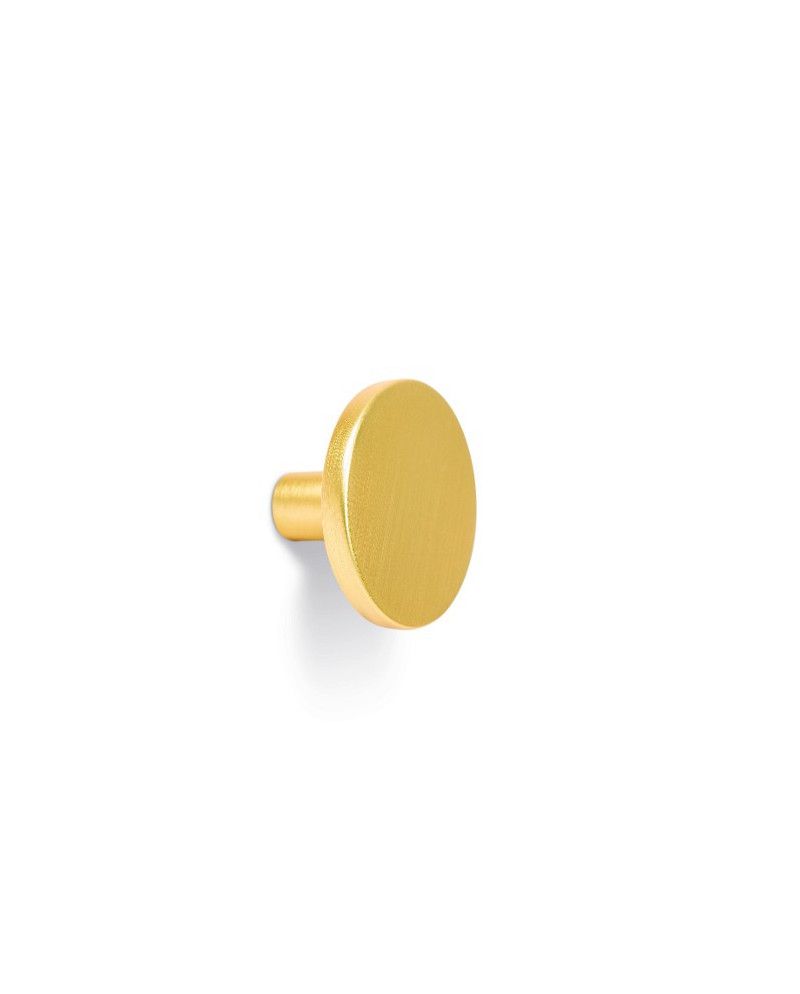 Pomo oro cepillado 26mm VIEFE Como para muebles