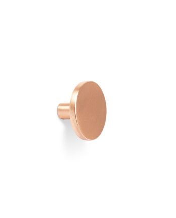 Pomo cobre cepillado 26mm VIEFE Como estilo nórdico
